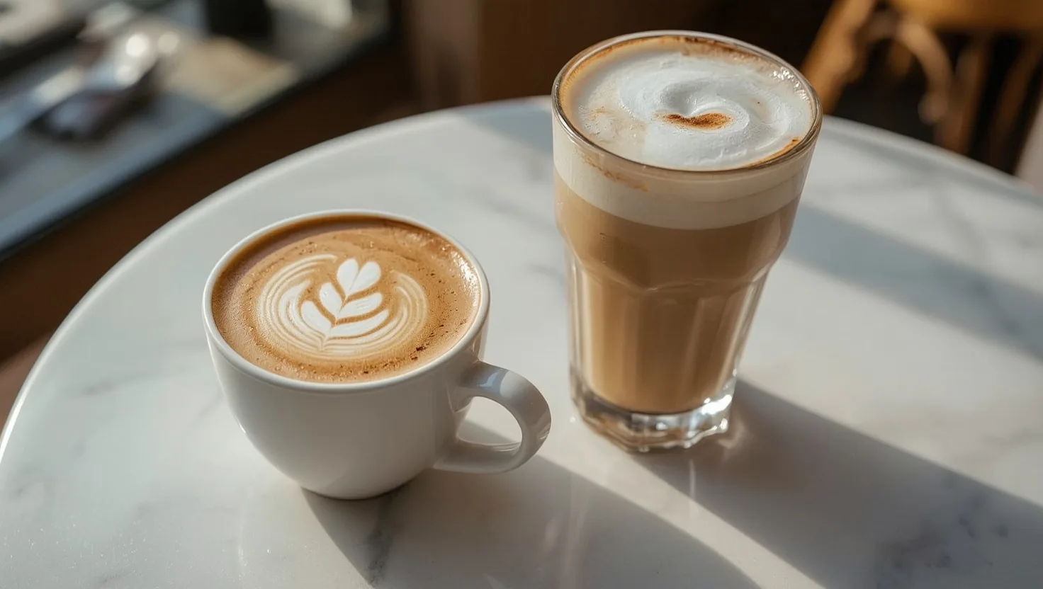Kaffee mit Milch